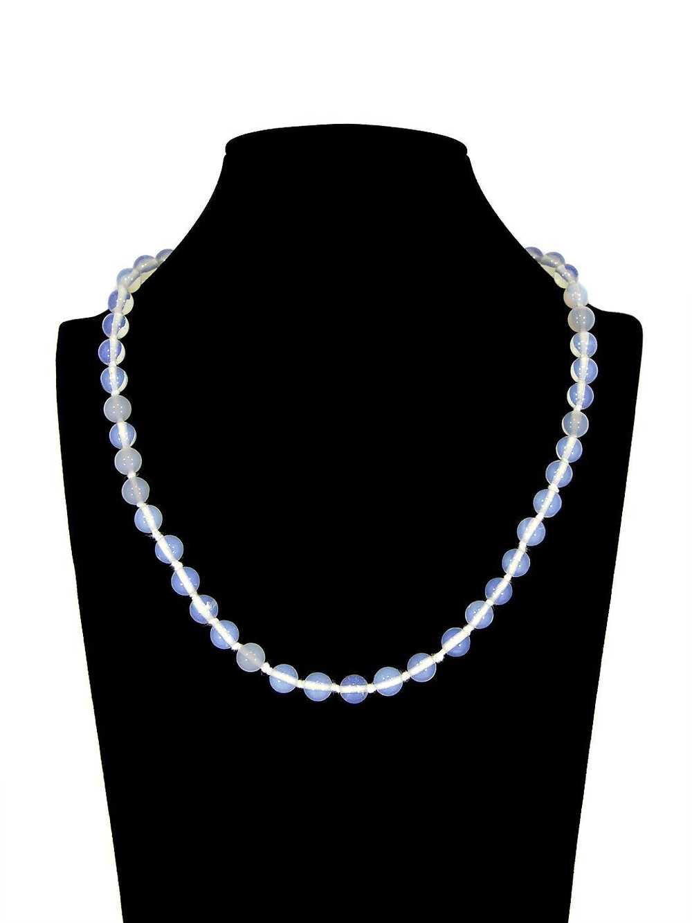 Бусы из лунного камня lubu001-8