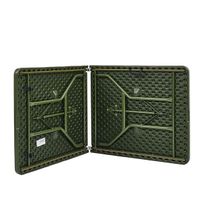 Стол-книжка пластиковый разборный зеленый