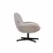 Крутящееся кресло Mateo, светло-серое букле