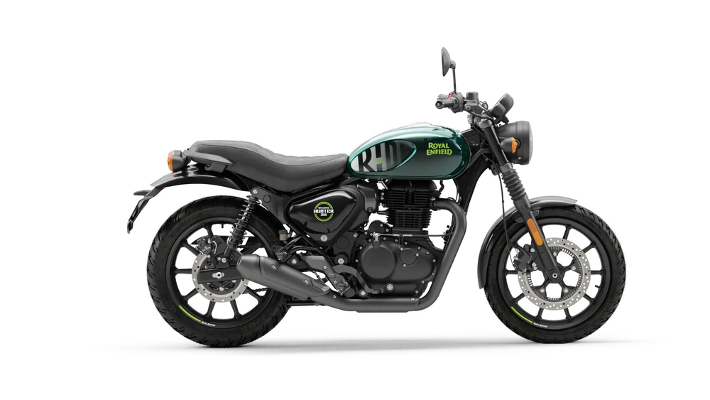 Royal Enfield Hunter 350 Dapper Green 456 000 Royal Enfield