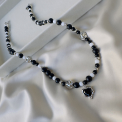 Колье-чокер «Гармония инь и ян»