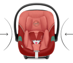 Автокресло Cybex Aton S2 i-Size с базой Base One Hibiscus Red