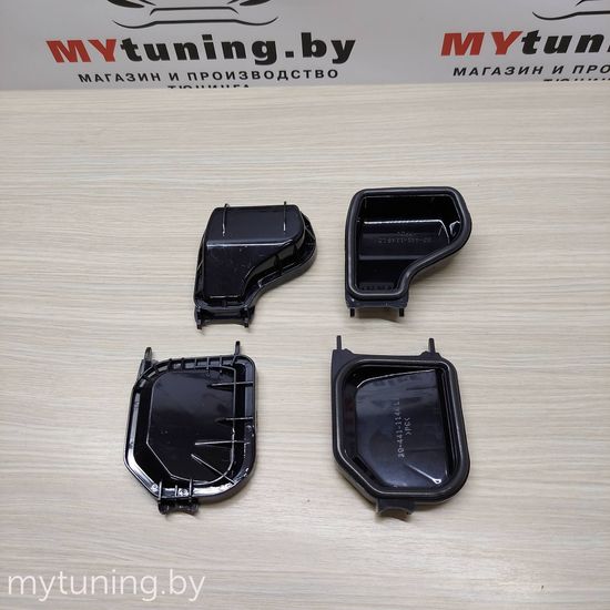 Передние фары black для Audi A4 B6