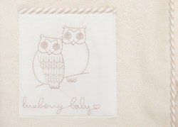 Халат детский 5-6 лет Luxberry Совята Португалия фрагмент