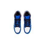Кроссовки Air Jordan 1 Mid SE GS Signal Blue