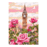 Картина по номерам 20*28,5см "Весенний Лондон" (Lori)