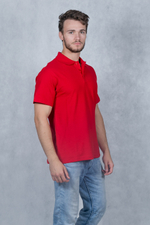 Рубашка поло ''Swan'' стандарт. Красный