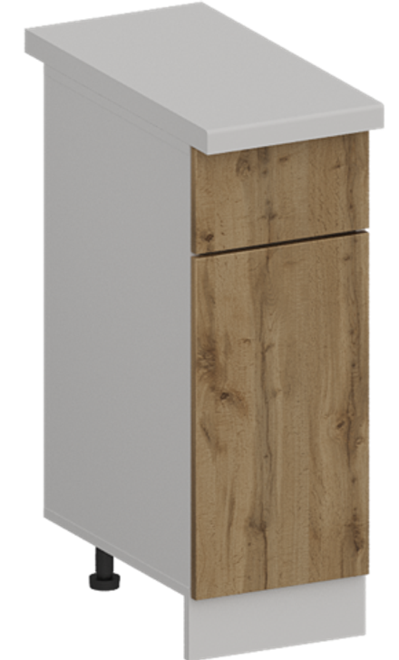 Кухня Модуль ШН1Я 300 Графит / Вотан