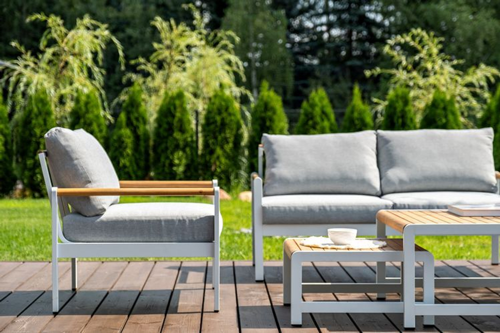 Диванная группа MAYA L белая