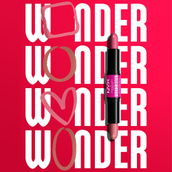 NYX Professional Makeup Wonder Stick Cream Blush - Двусторонний контурный стик, 2× 4 g
