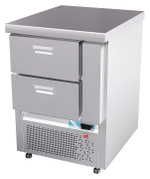 Стол холодильный Abat СХС-70Н (2 ящика 1/2, без борта)
