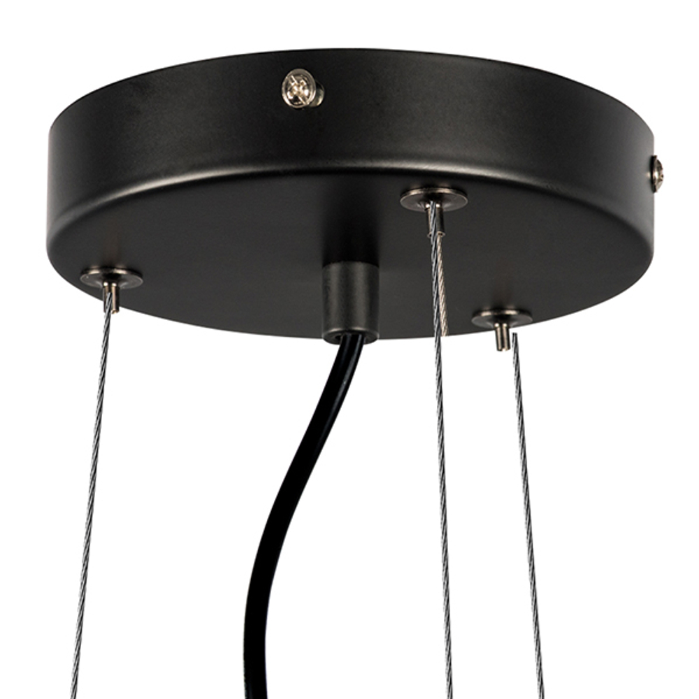 815097 Люстра GLOBO 9х40W G9 МАТОВЫЙ ЧЕРНЫЙ