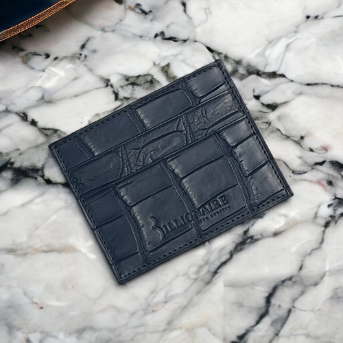 Картхолдер Billionaire из кожи крокодила