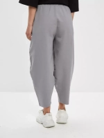 Штаны бананы оверсайз серый