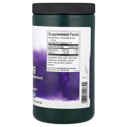 Swanson, Mellow Mag, малиновый лимонад, 543 г (19 унций)