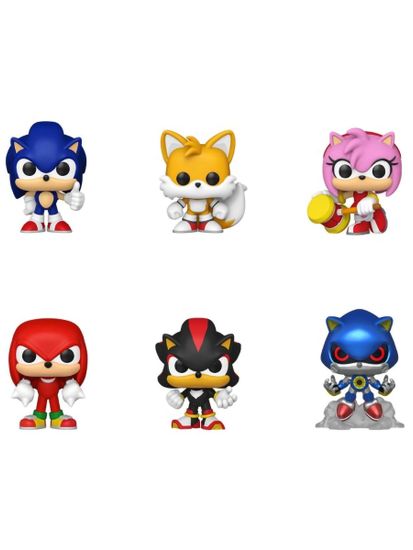 Фигурка Funko Minis Sonic 1 штука в ассортименте (из 6) (Exc) 87868 / Фигурка Фанко Мистери Минис по мотивам серии игр "Соник"