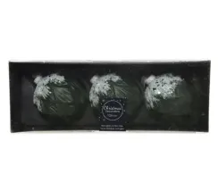 Набор стеклянных шаров Заморский артишок 3 шт., Kaemingk (067448)