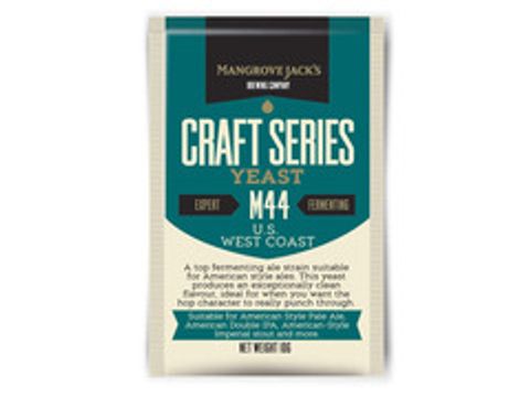 Дрожжи Mangrove Jack's Craft US West Cost M-44, 10 гр