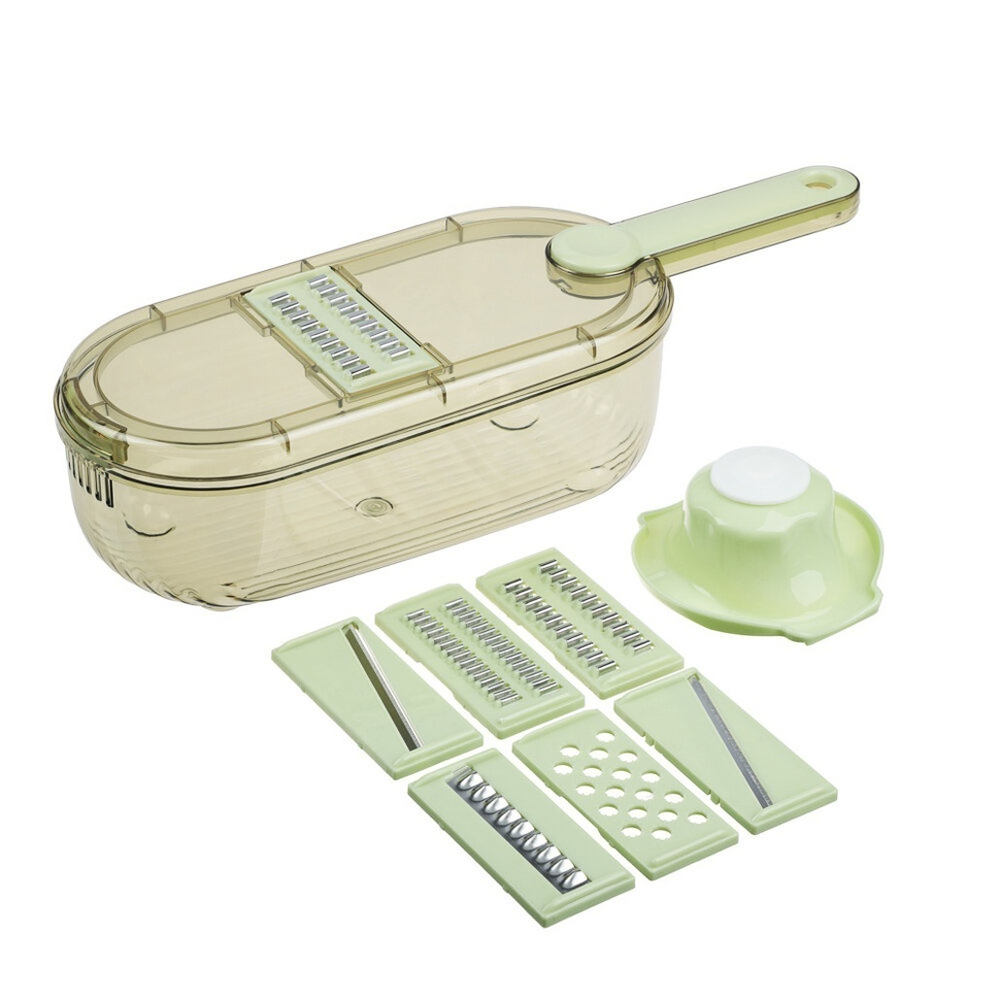 Терка многофункциональная с контейнером 11 предметов SATOSHI