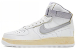 Nike Air Force 1 High'07 PRM classic high-top casual sneakers white and gray distressed