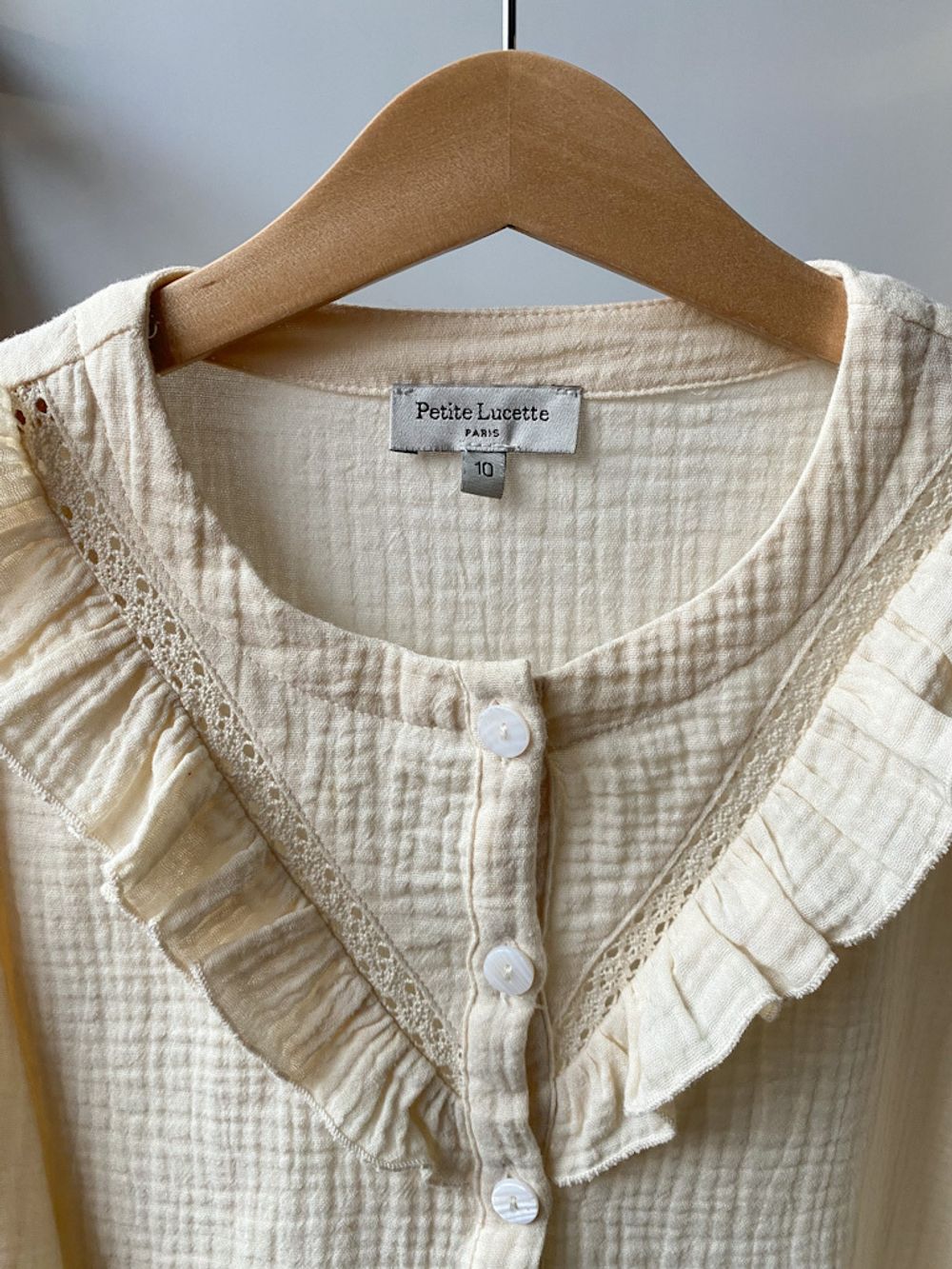 Хлопковая блузка Petite Lucette, 140