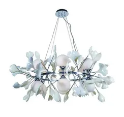 5747R/12 CHROME+WHITE (1) Люстра NW