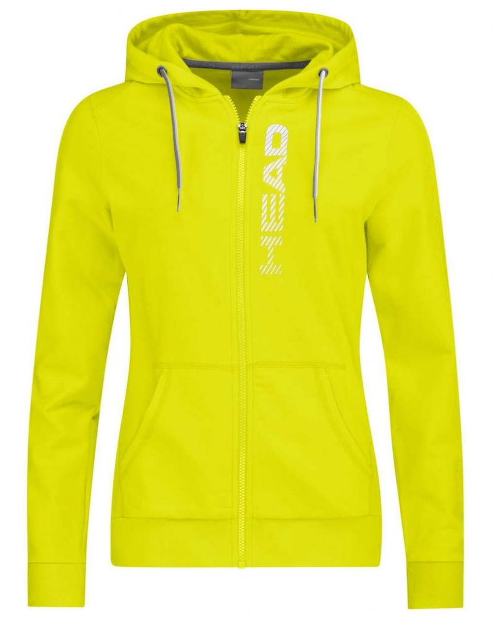 Женская Кофта теннисная Head Club Greta Hoodie FZ W - желтый