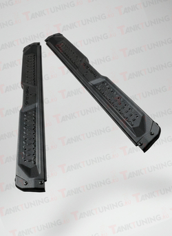 Пороги усиленные алюминиевые Tank 300