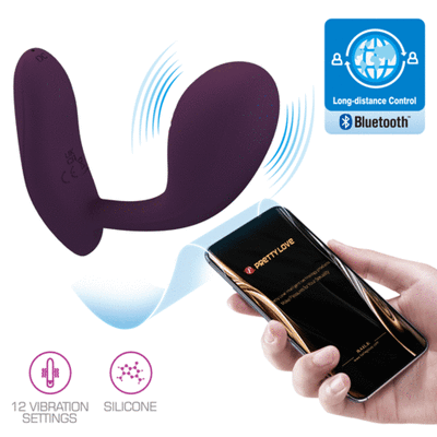 Вибратор для точки G Pretty Love Фиолетовый BI-014992HP-1