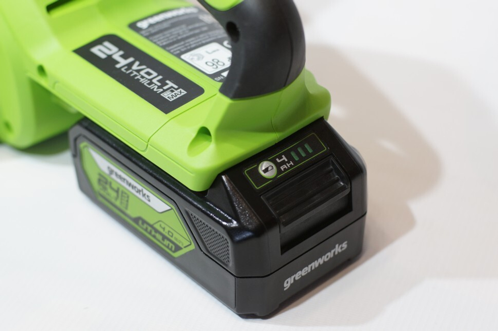 Пила аккумуляторная Greenworks G24CS25 24V 25см без АКБ и ЗУ