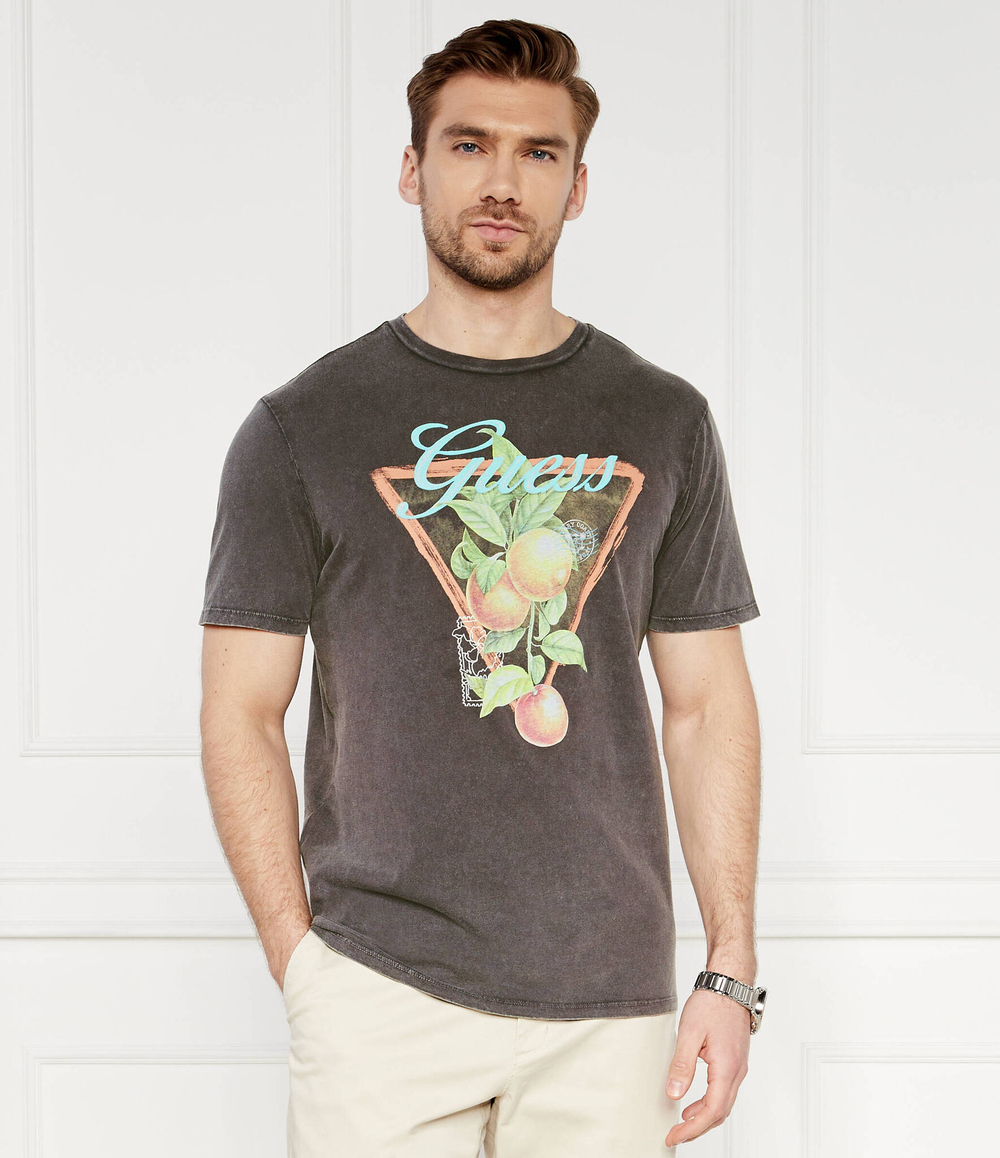 Футболка PARADISE GUESS - графитовый(M4GI48 K9RM1)