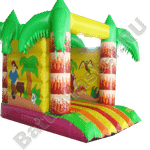Коммерческий надувной батут "Остров сокровищ"