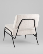 Кресло Теллинг шенилл серо-бежевый