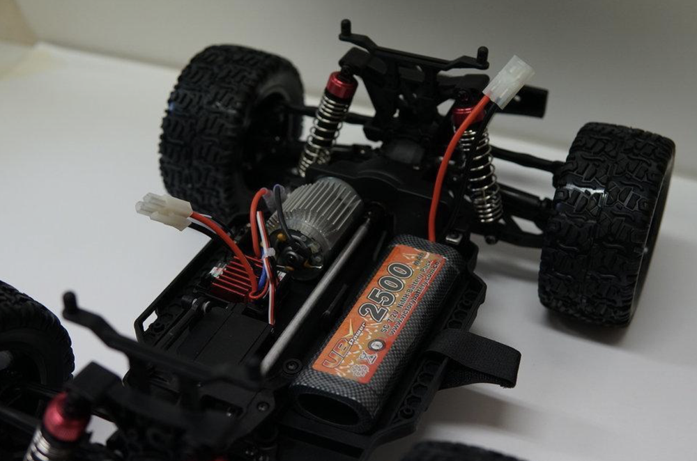 Радиоуправляемый монстр Remo Hobby Mmax синий 4WD RTR масштаб 1:10 2.4G - RH1031-BLUE