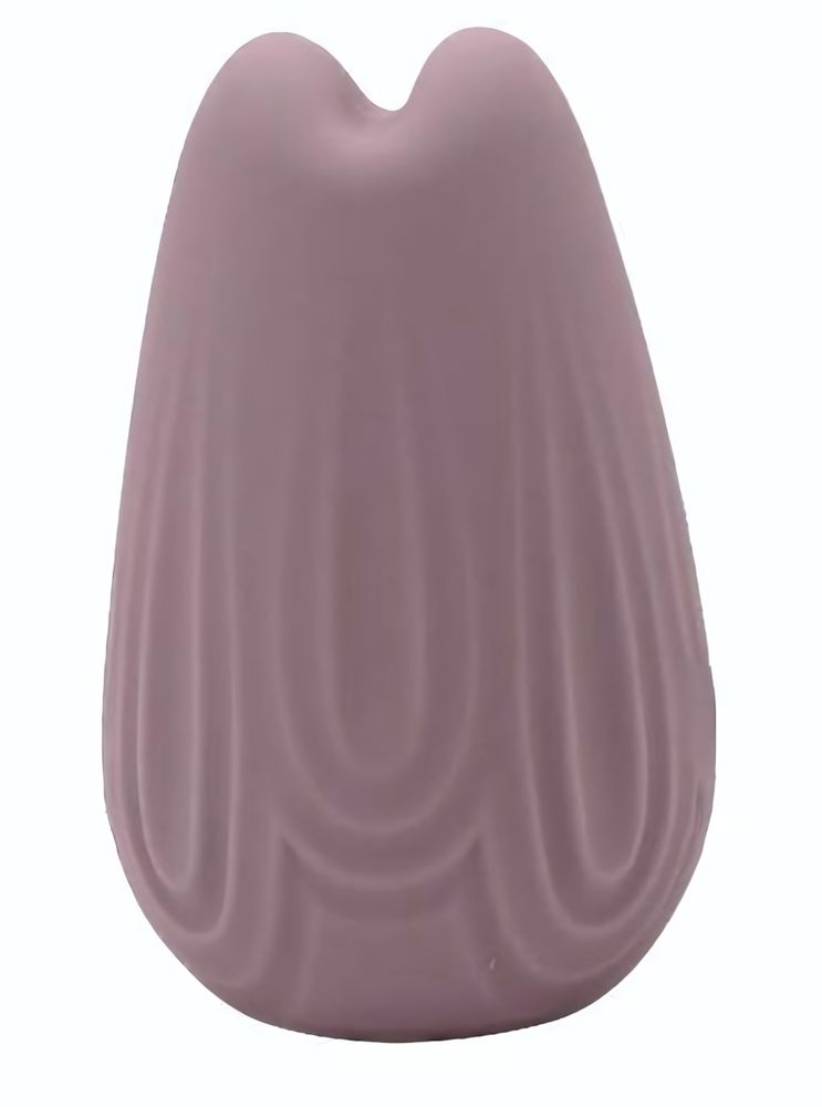 Сиреневый перезаряжаемый вибратор Vase - 7,4 см. (Цвет: сиреневый)