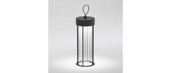 Переносной уличный светодиодный светильник Elektrostandard Ritz черный.