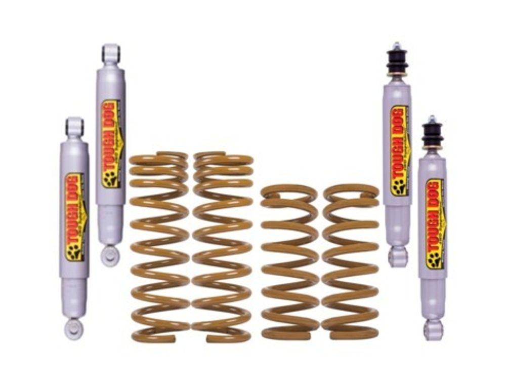 Лифт-комплект усиленной подвески Tough Dog для Suzuki Jimny 2019-, легкая нагрузка 0-300 кг к ПСМ, лифт 40 мм Лифт-комплект усиленной подвески Tough Dog для Suzuki Jimny 2019-, легкая нагрузка 0-300 кг к ПСМ, лифт 40 мм