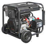 Электростанция дизельная с воздушным охлаждением HYUNDAI DHY 10000LE-3 открытая