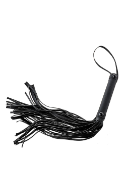 Чёрная плеть Whip - 38 см.
