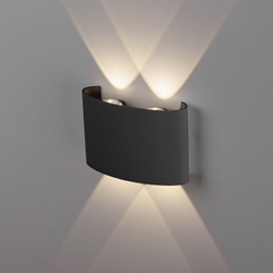 Уличный настенный светильник Elektrostandard 1555 TECHNO LED белый