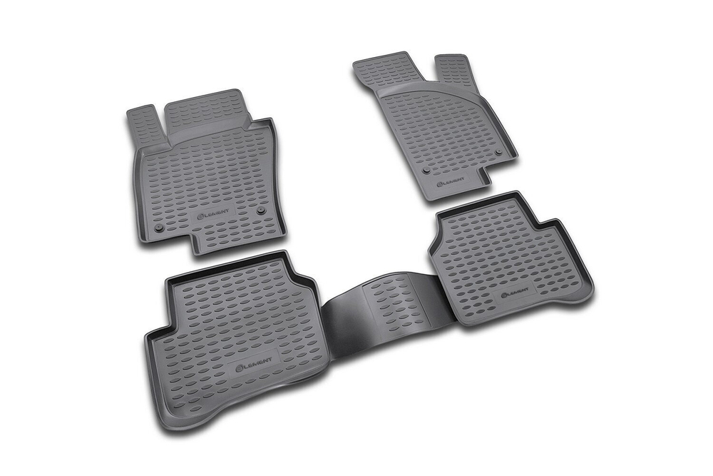 Коврики Standard, в салон VW Passat CC 02/2009- , 4 шт. (полиуретан, чёрные) Element.NLC.51.25.210