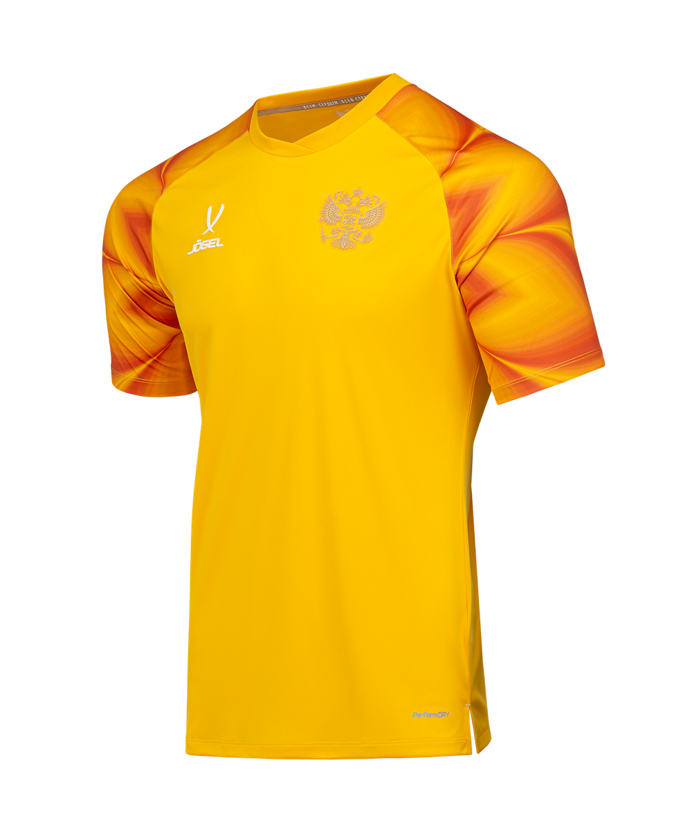Футболка вратарская JOGEL NATIONAL PerFormDRY GK Jersey, желтый