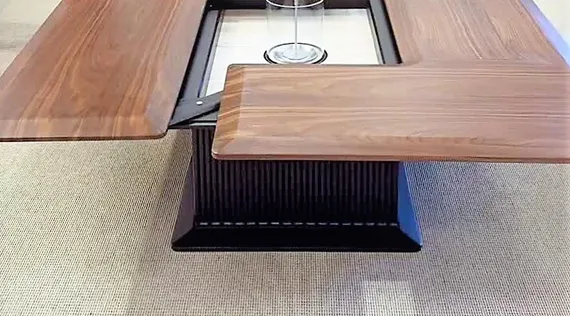 Журнальный стол-трансформер 4639 с раздвижной столешницей