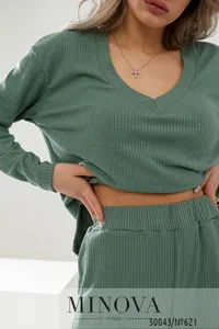 Костюм 621-фисташка Minova