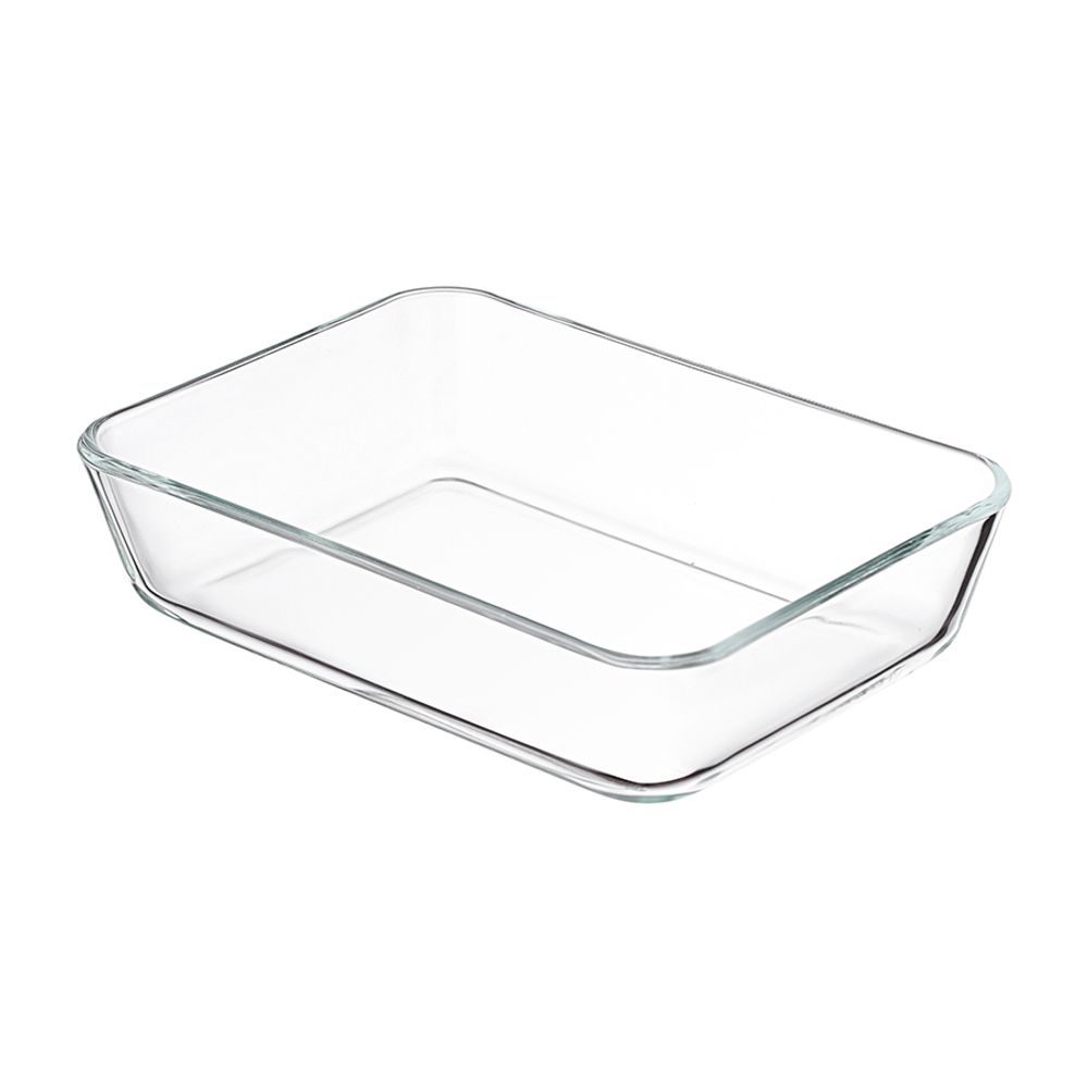 Контейнер для запекания и хранения с вакуумным эффектом Vacuum Glass, 700 мл, светло-серый