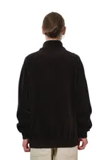 Толстовка Ymkashix Puff Zip велюровая коричневый