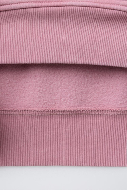 ZARA ТОЛСТОВКА С НАШИВКАМИ, РОЗОВЫЙ