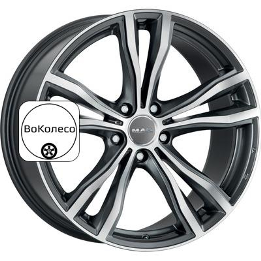 11,5x21/5x120 ET38 D74,1 X-Mode Gunmetal Mirror Face MAK