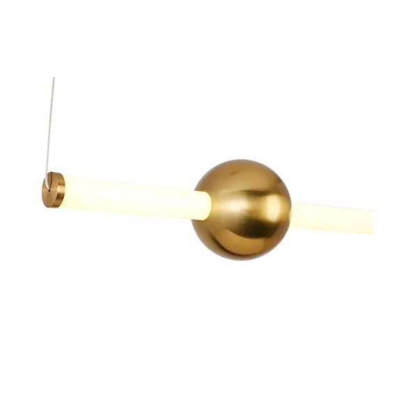 SL1222.203.01 Светильник подвесной ST-Luce Золотистый/Золотистый, Белый LED 1*18W 4000K ANGURRA