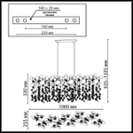 5104/8A ODL Люстра E14 8*40Вт IP20 CLASSIC